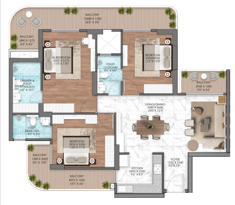 Layout Floor plan